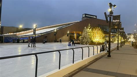 Titletown Ice Rink Now Open For Skating .